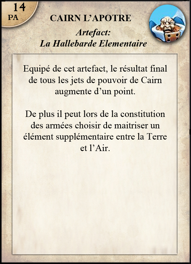 Hallebarde Élémentaire